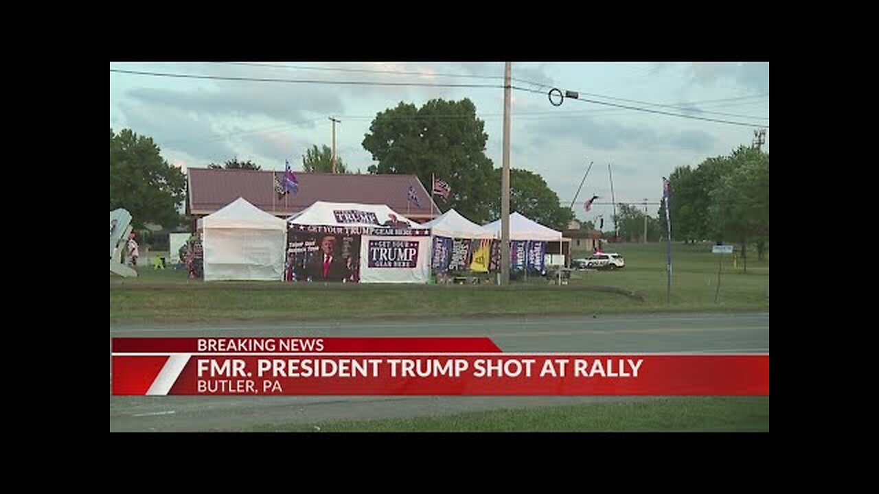 Former President Trump shot at Pennsylvania rally