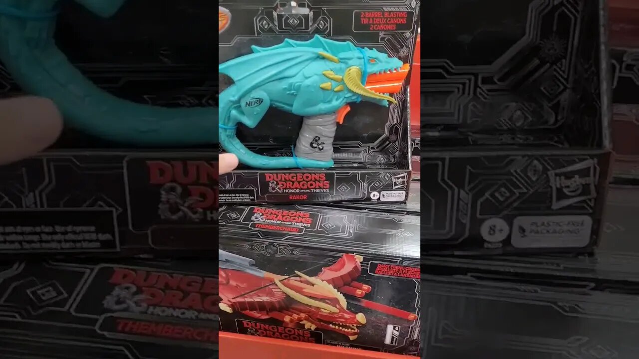 Dungeons & Dragons: Honor Among Thieves Nerf Guns! #shorts