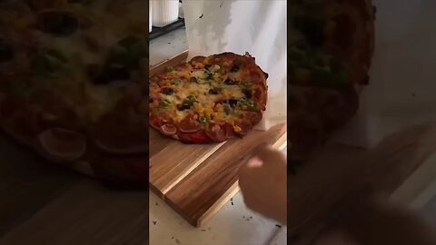 Tortilla pizza.