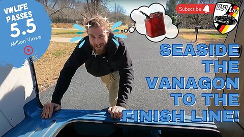 Seaside - on the road? Only time will tell. Volkswagen Vanagon Finale