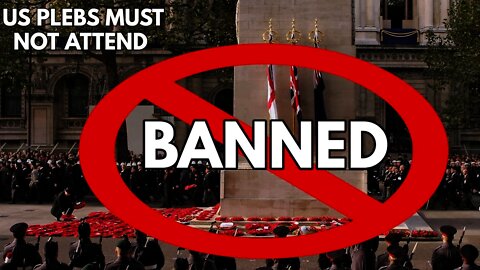 Unforgivable! Sadiq Khan & Boris Johnson Cancel Remembrance Day Event