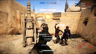 STAR WARS Battlefront II - Palpatine 17,746 Score & 24 Eliminations - Heroes Vs Villains Mos Eisley