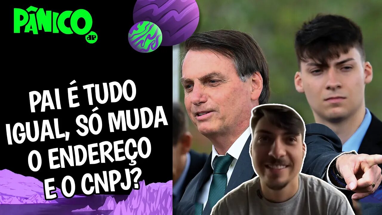 Renan Bolsonaro sobre RELAÇÃO COM BOLSONARO: 'ELE SÓ FICOU BOLADO MESMO QUE EU LARGUEI A FACULDADE'