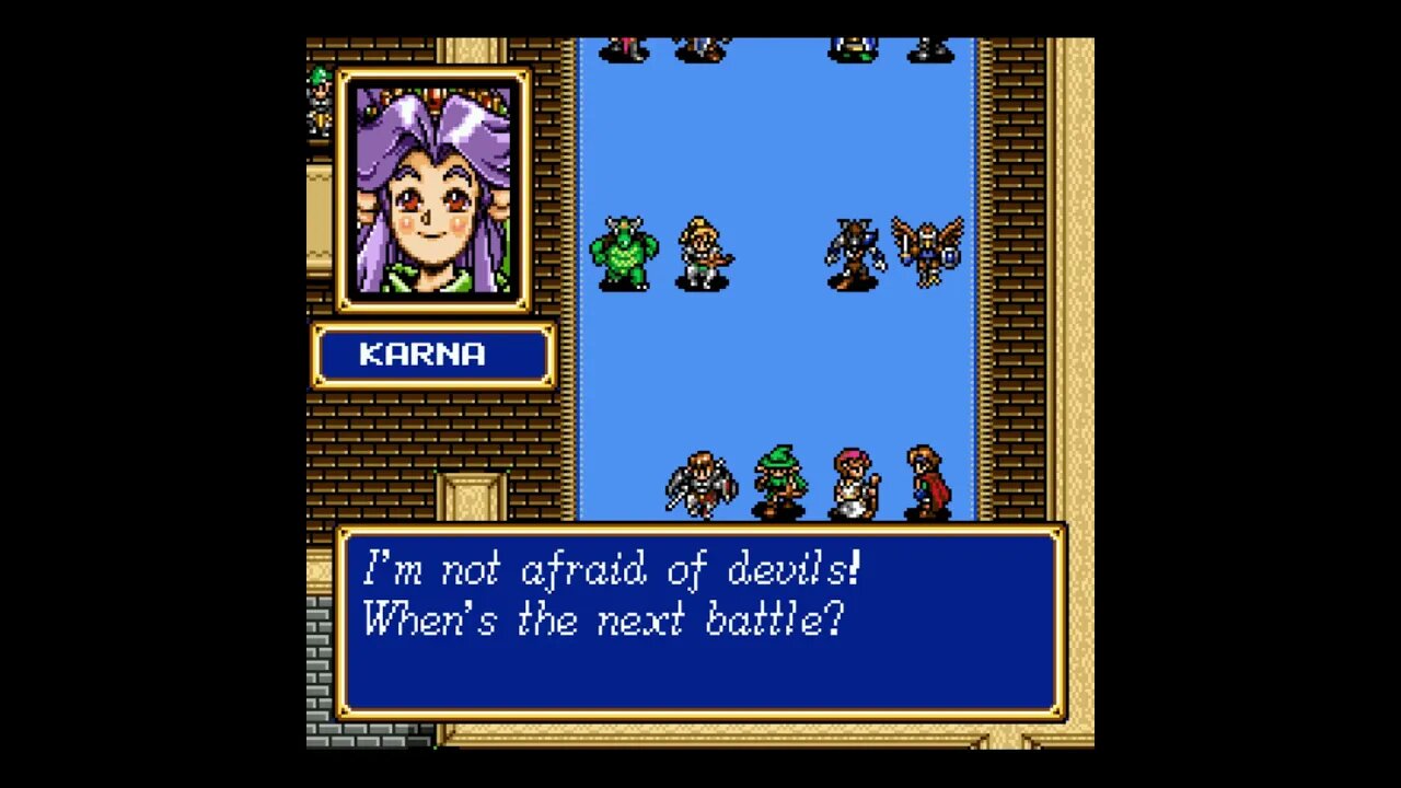 Favourite Shining Force 2 Force Member - Round 1 - Zynk vs Frayja