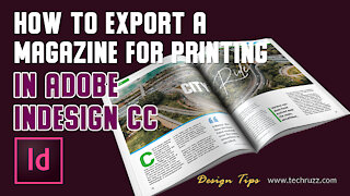 How to Export a Magazine for Printing in InDesign CC