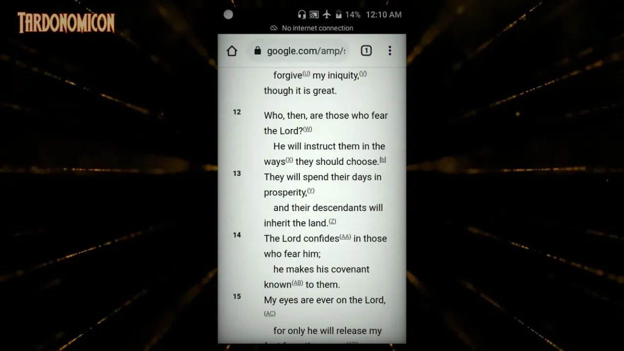 2022 01 10 2 Psalm 25