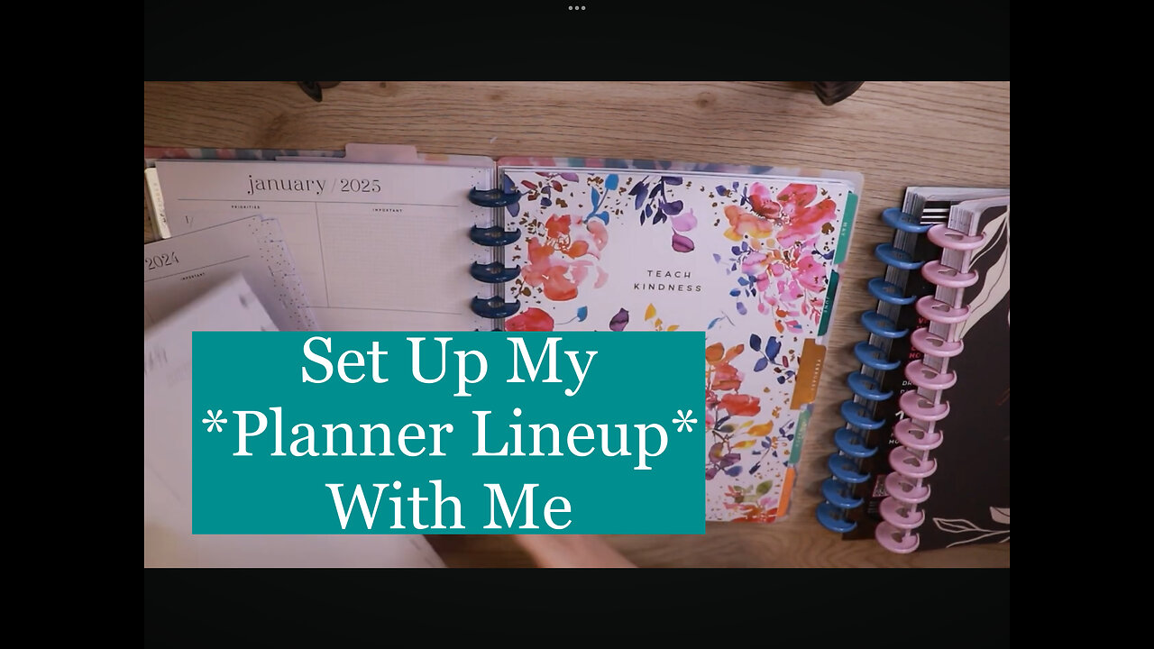 Fall Back Into Planning *Setting Up My 10 Planners Lineup* The Happy Planner