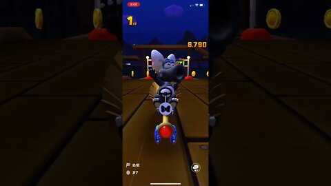 Mario Kart Tour - Ice Mario Cup Coins Aplenty Gameplay