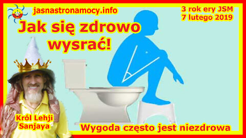 Jak się zdrowo wysrać! Wygoda często jest niezdrowa!