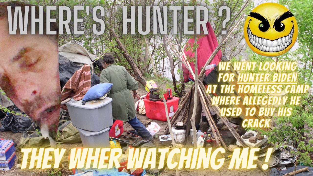 Looking For Hunter Biden ! Where Is Hunter, They Where Watching Me !