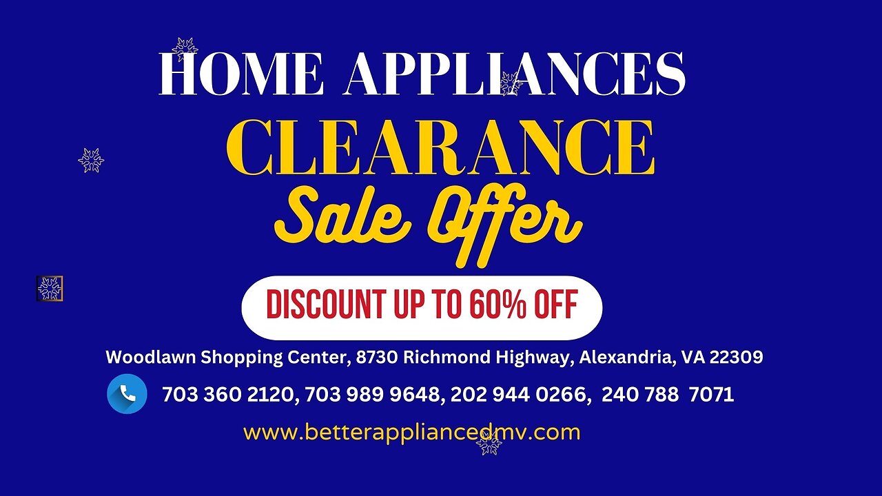 Home Appliances Big Deals