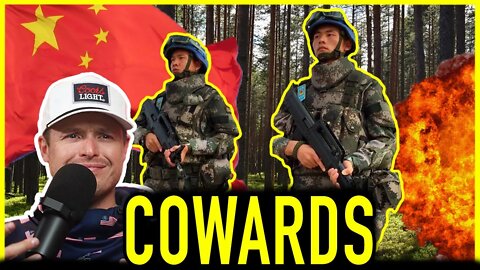 The Chinese Military Are Cowards