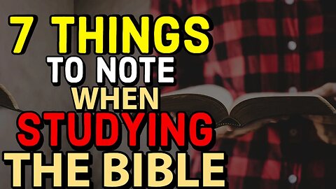 7 Practical Ways To Study The Bible Daily || Number 4 Is The BEST 🔥