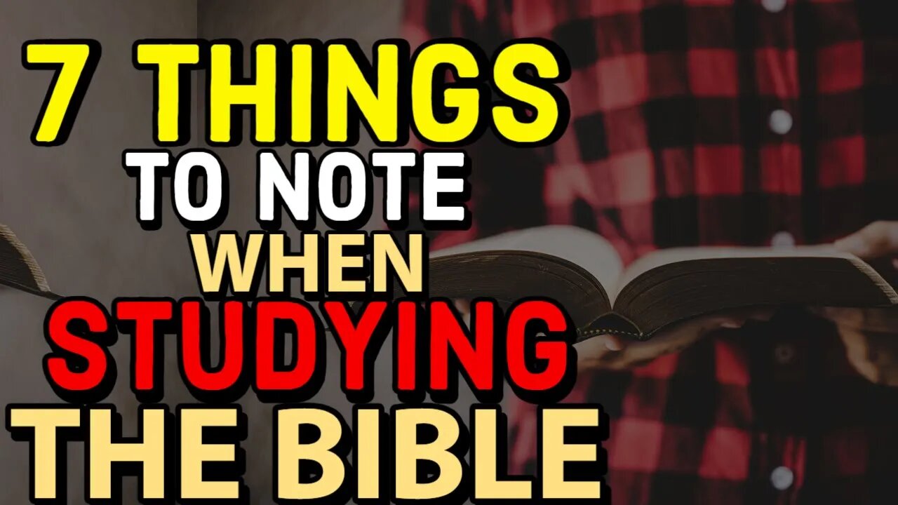 7 Practical Ways To Study The Bible Daily || Number 4 Is The BEST 🔥