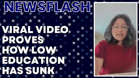 Viral Video Proves How Low Education Has Sunk...