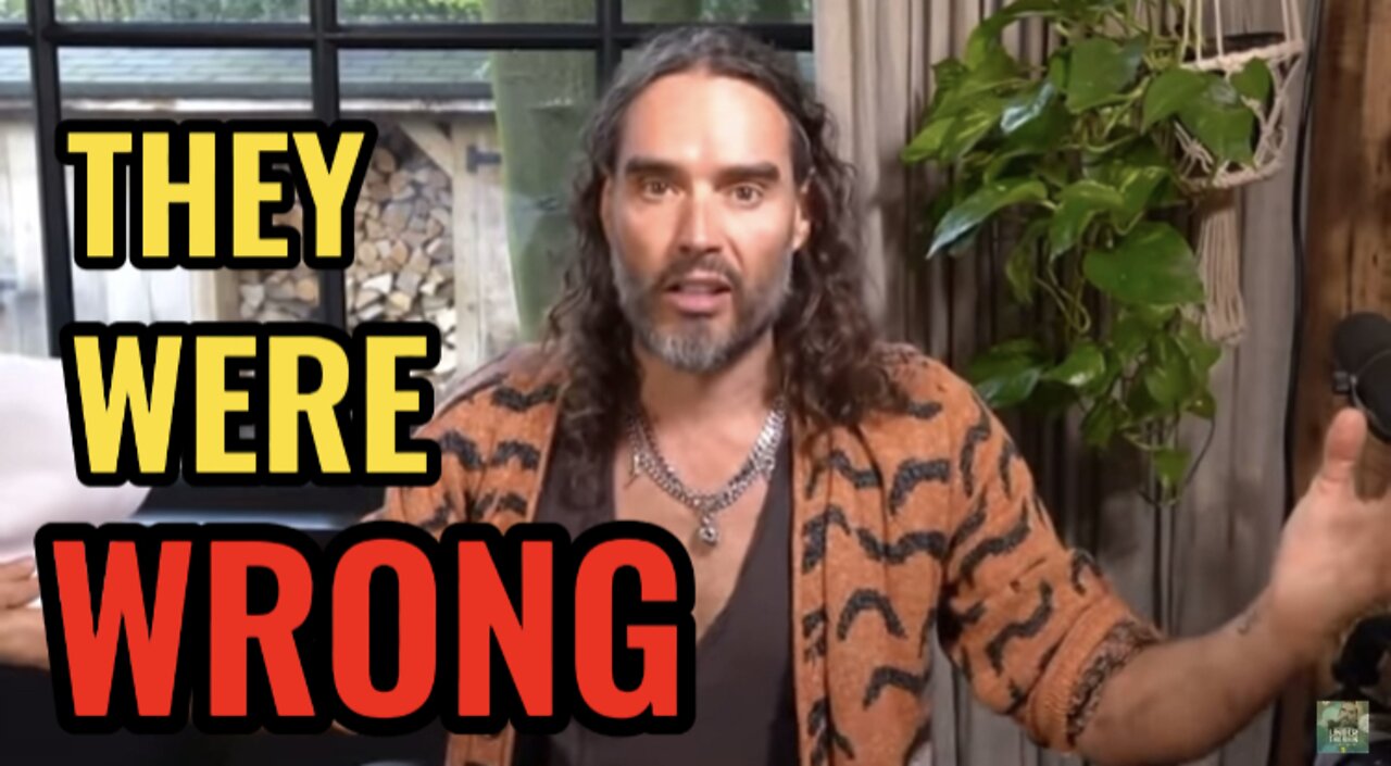 Russell Brand Is Allowed To Say it