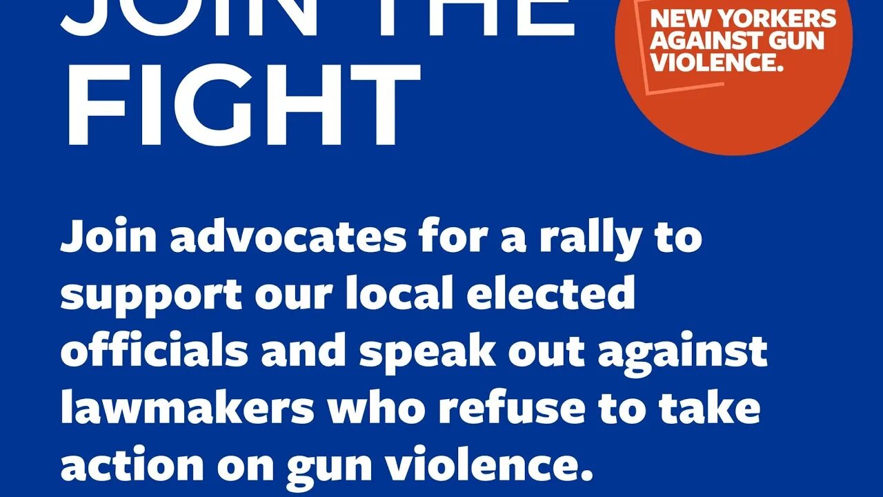 Rally against Lawmakers who refuse to take Action on Gun Violence 26 Federal Plaza 4/17/23 NYAGV