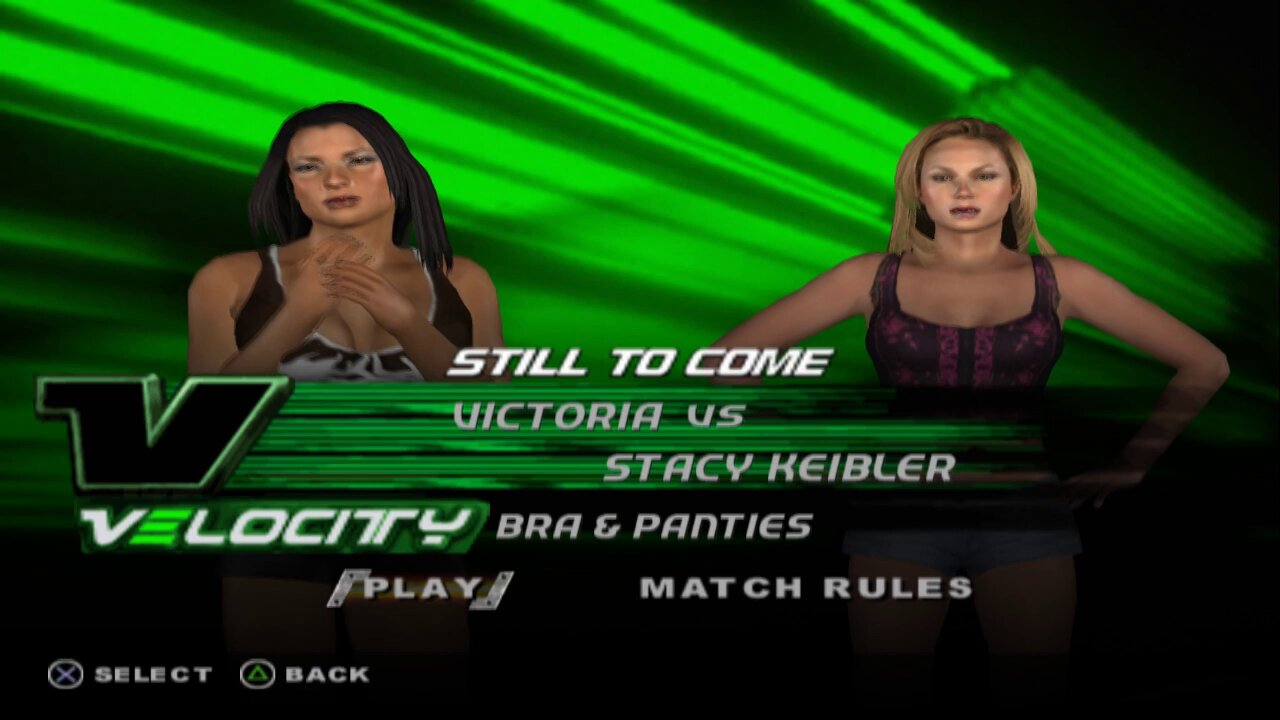 WWE SmackDown vs. Raw Victoria vs Stacy Keibler