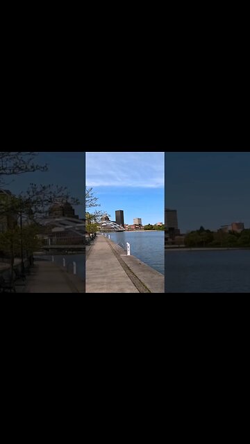 trail riding downtown #rochesterny #cycling #newyork