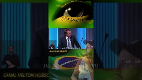 BOLSONARO chama Lula de “EX PRESIDIÁRIO” e “MENTIROSO” Debate na Globo #shorts