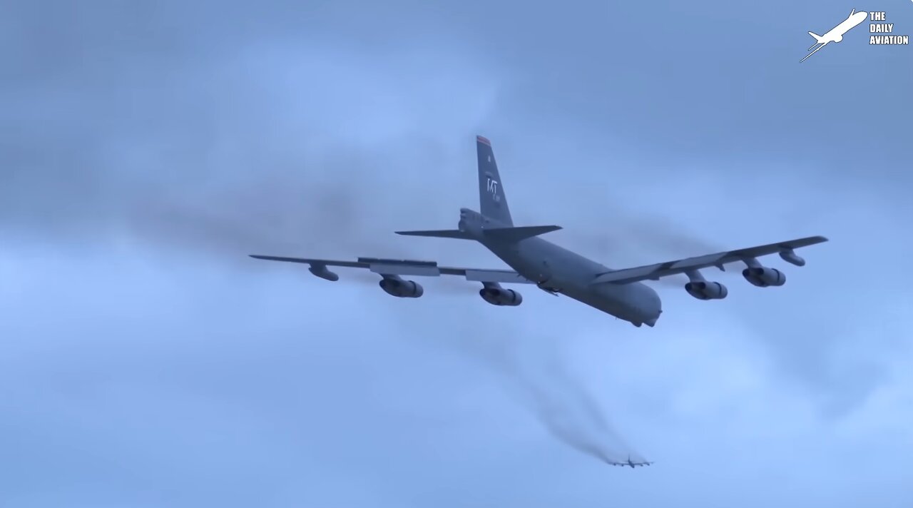 Skilled Pilots Refueling US Air Force Largest Plane Ever Made