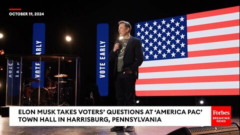 Elon Musk holds Pa. town hall, talks free speech and right to bear arms after awarding $1M