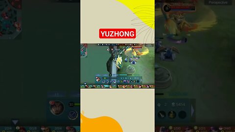 YUZHONG #ml #mobilelegend #mlbb #mobilelegendsadventure #omletarcade #shorts #shortsvideo