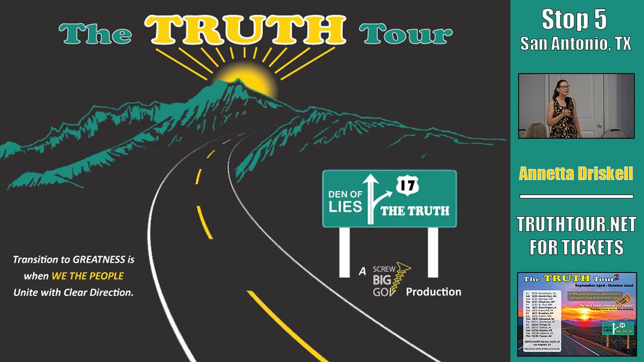 ANNETTA DRISKELL, Truth Tour 1, San Antonio TX, 7-1-22