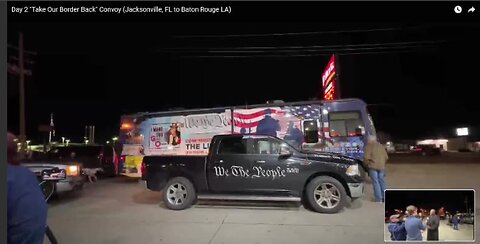 Powerful Body Guard Brings Jesus To Border Convoy