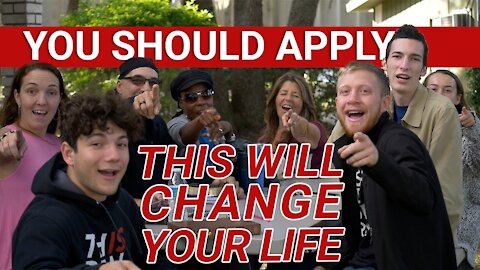 THIS WILL CHANGE YOUR LIFE! YOU SHOULD APPLY, TODAY!