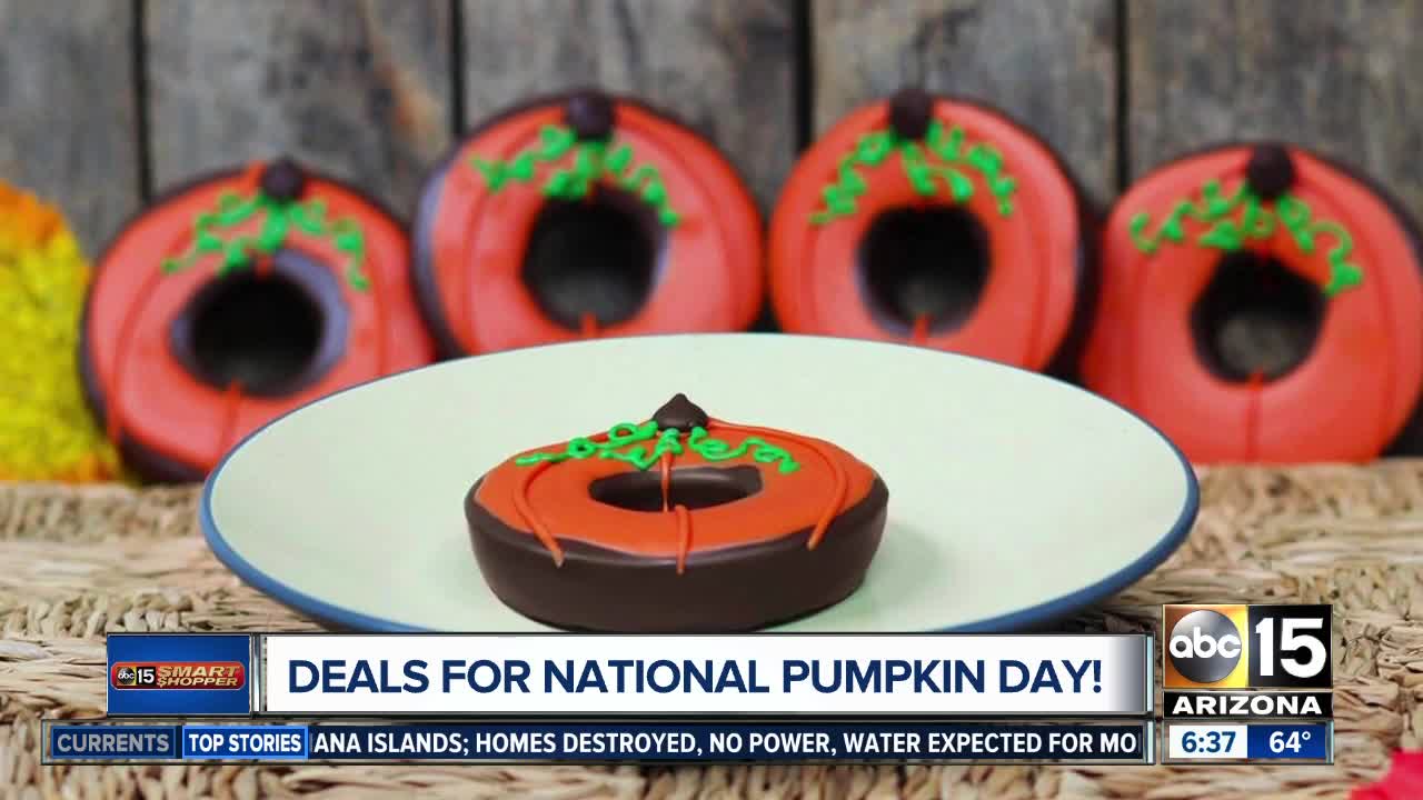 Sweet deals for National Pumpkin Day