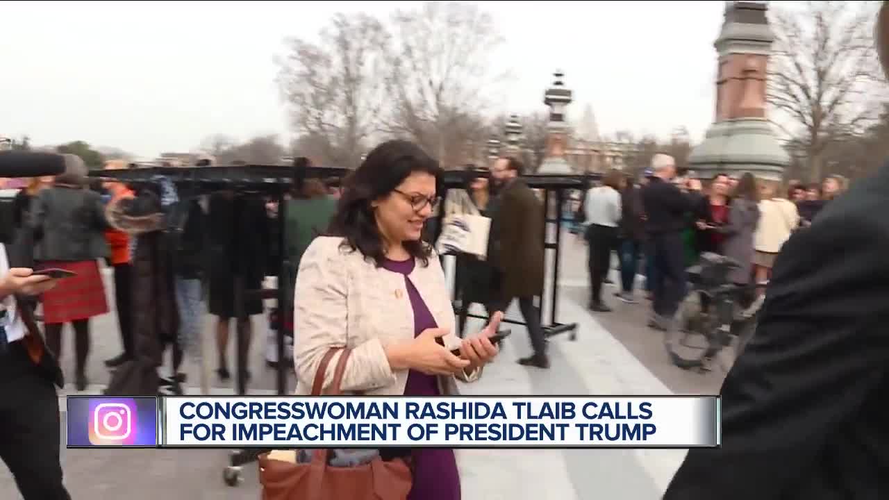 Rep. Rashida Tlaib: 'We're gonna impeach the motherf***er."