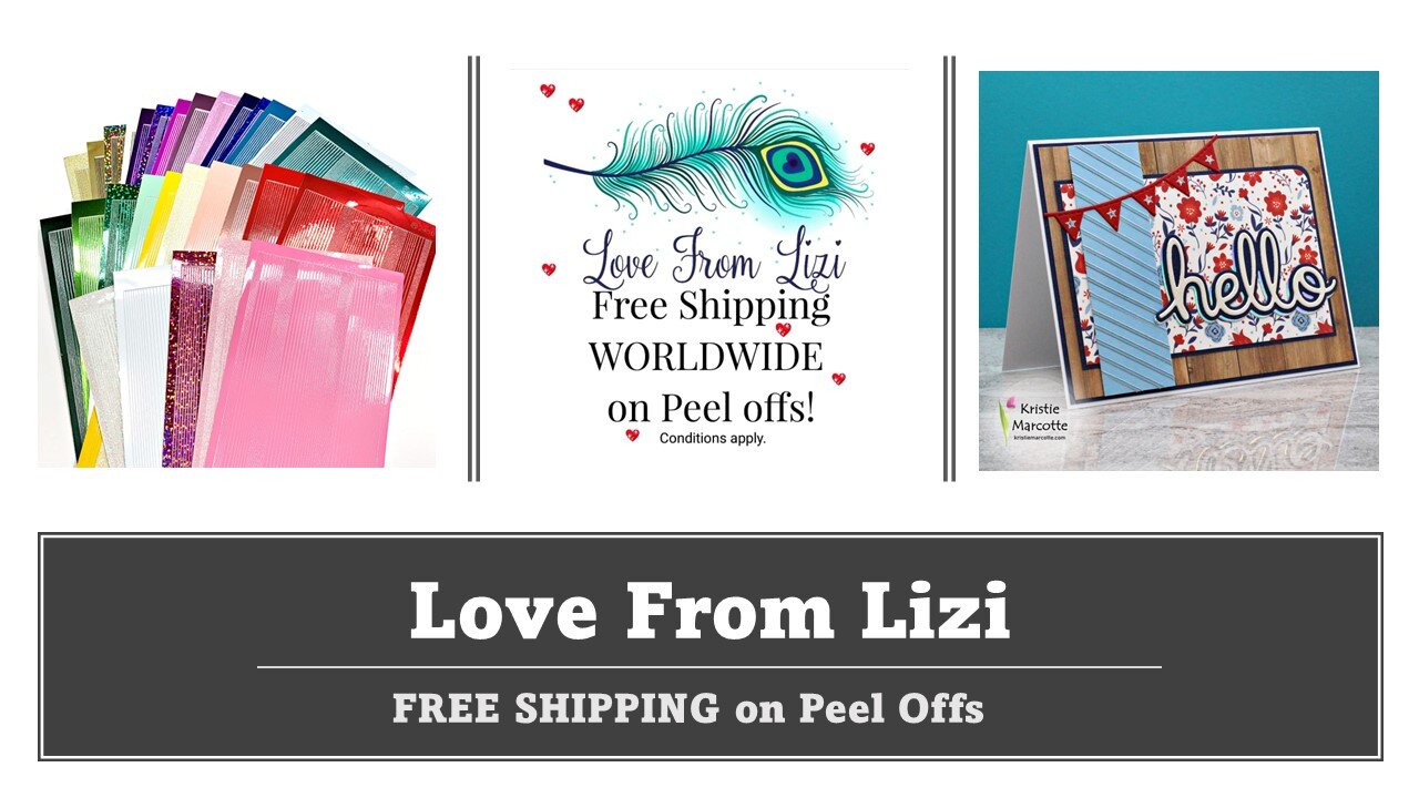 FREE SHIPPING Peel Off special | Love From Lizi | LIMITED TIME