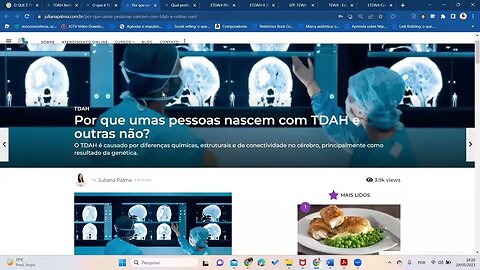 Testes para avaliação do TDAH