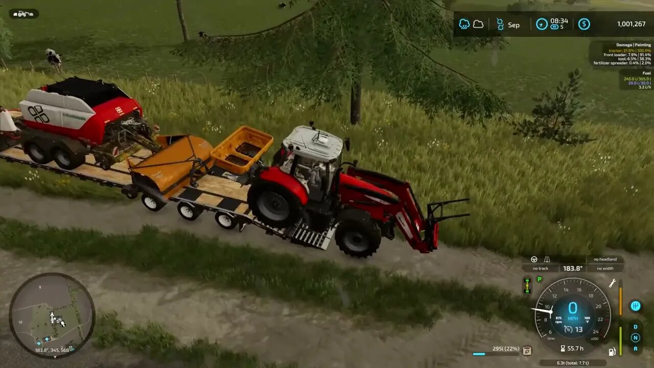 Farming Simulator 22 | Eastern North Carolina | Timelapse #97 | clearing out