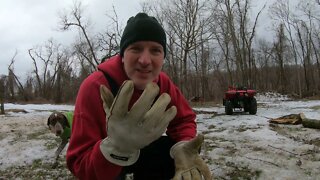 Ice storm cleanup