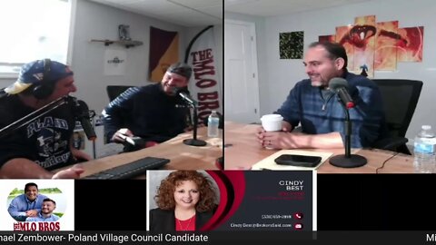 Waking Up With The MLO BROS: Michael Zembower Poland Village Council Candidate.