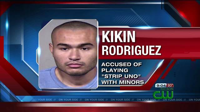 Phoenix man accused of playing "strip Uno" with minor girls