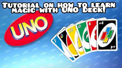 In this tutorial we will learn a UNO Deck Magic.