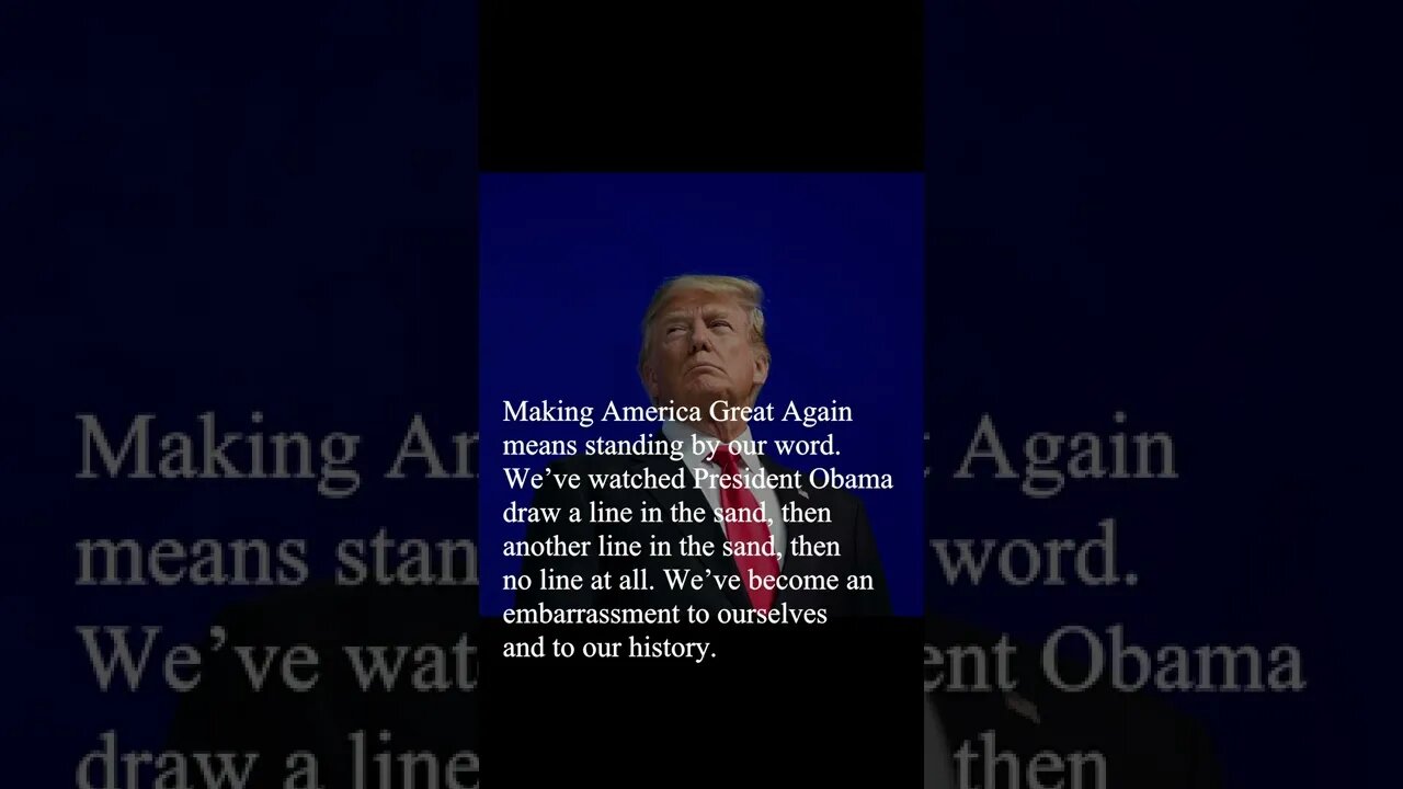 Donald Trump Quotes - Making America great again means...