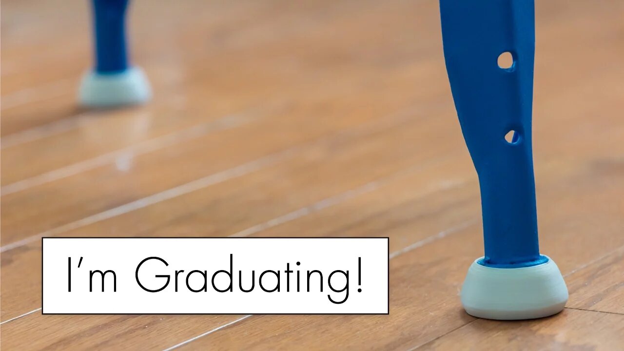 I'm Graduating! ( + 3D printed stool feet )