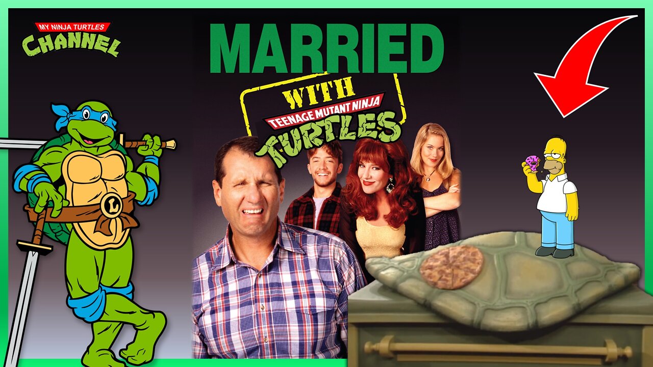 Ninja Turtles on Married with Children in the 90s