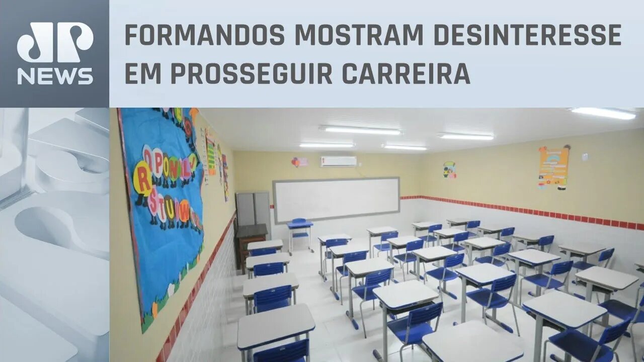 Educação básica no Brasil pode ter déficit de professores até 2040