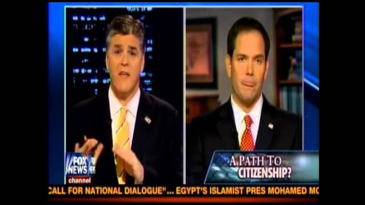 Rubio Discusses Immigration Proposal with FOX News' Sean Hannity