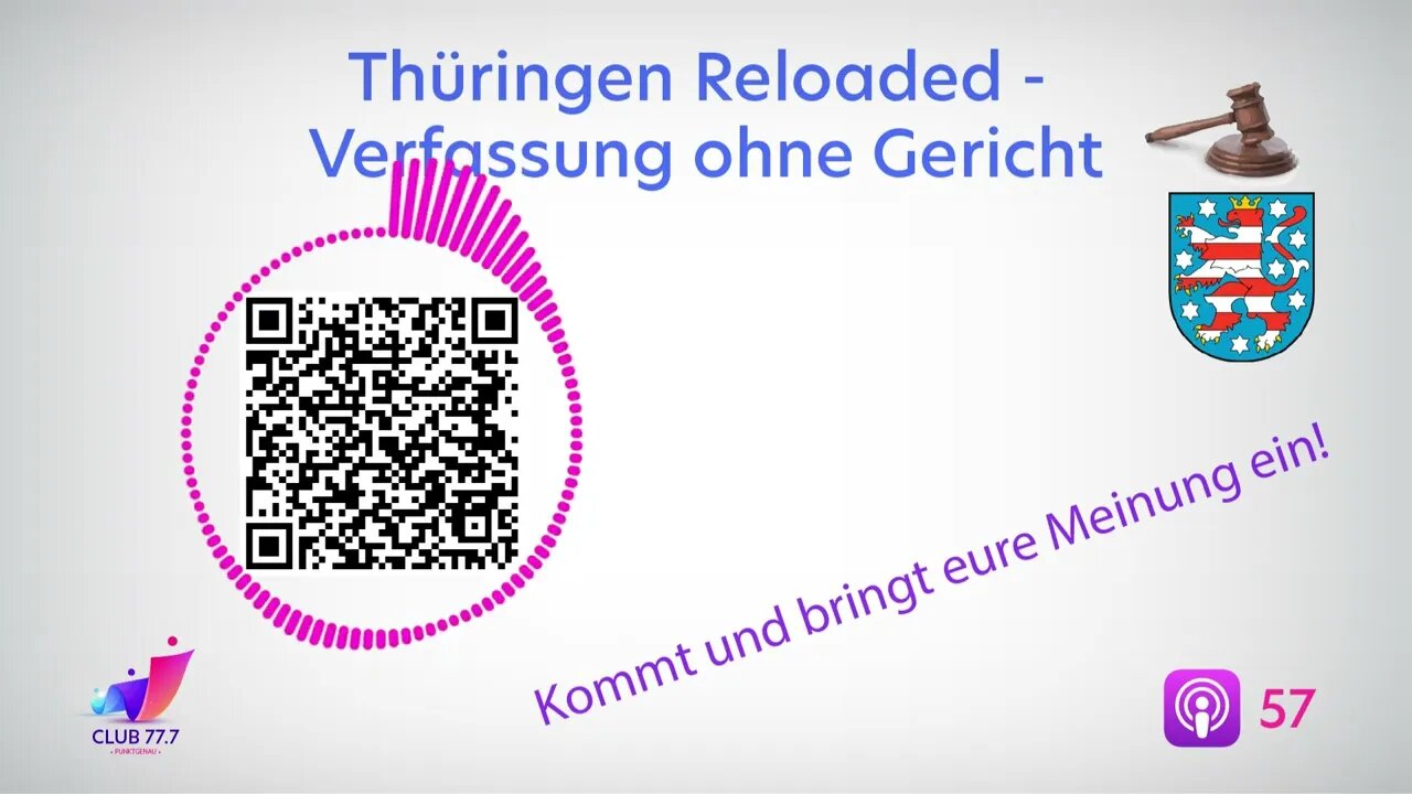 Teaser #57: Thüringen Reloaded - Verfassung ohne Gericht