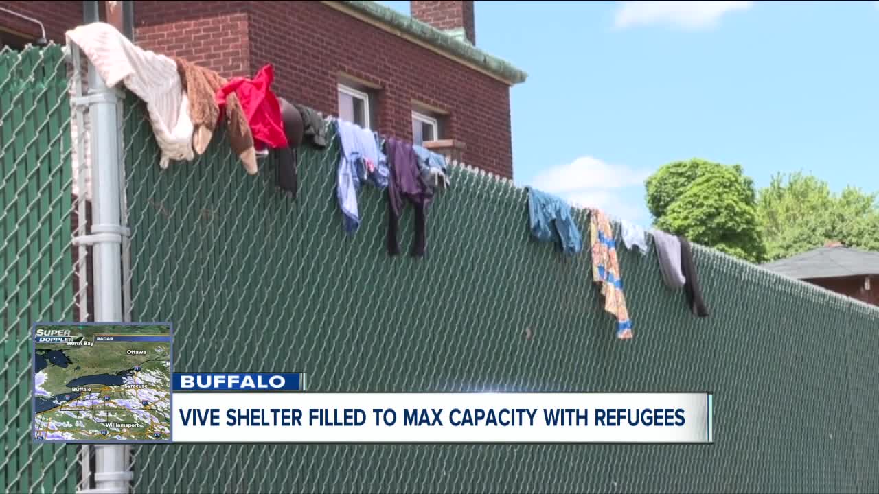 Vive shelter filled to max capacity with refugees