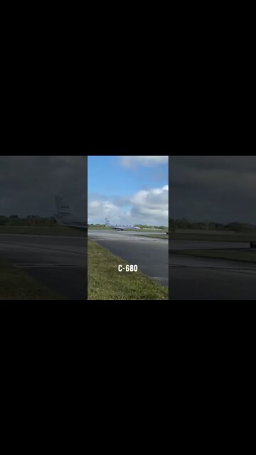 First Jet in after Nichole #hurricane #nichole #airplanesdaily #aviationlover #airplane #flying