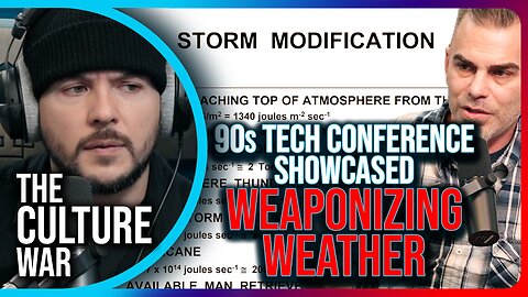 90s Tech Conference Showcased WEAPONZING WEATHER