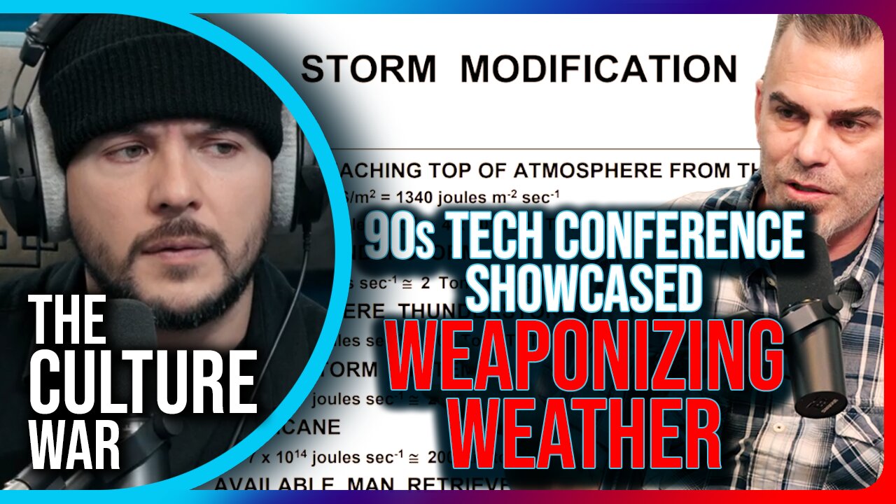 90s Tech Conference Showcased WEAPONZING WEATHER