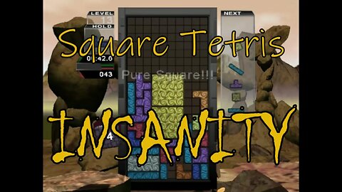 Tetris Worlds: Square Tetris INSANITY